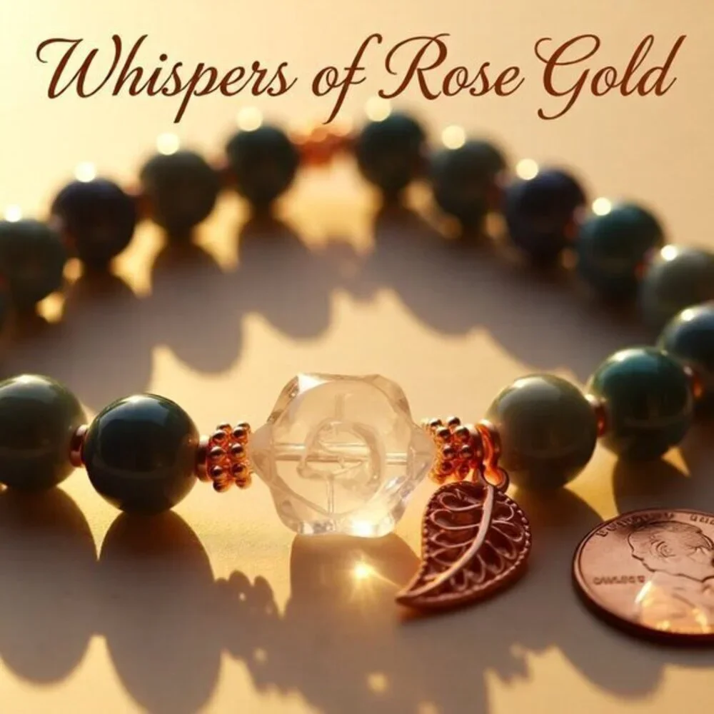 Rose Blossom Beaded Bracelet | Effortless Girly Chic | Sexy Feminine Essence